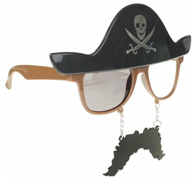 Страна Карнавалия Карнавальные очки «Пират»