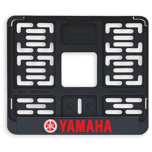 Рамка крепления номерного знака нового образца для мотоцикла (190x145x90) Yamaha