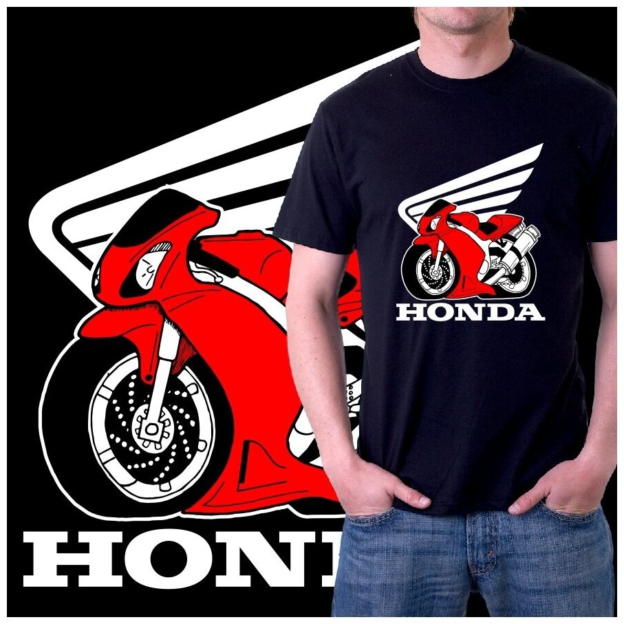 Мотофутболкa HONDA MOTOMAIKA