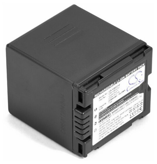 Усиленный аккумулятор для видеокамеры CGR-DU21