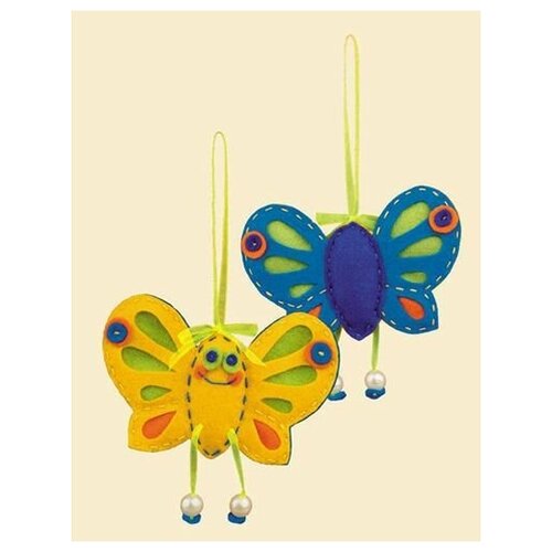 фото 1407ас набор для рукоделия riolis 'солнечная бабочка', 10*10 см риолис