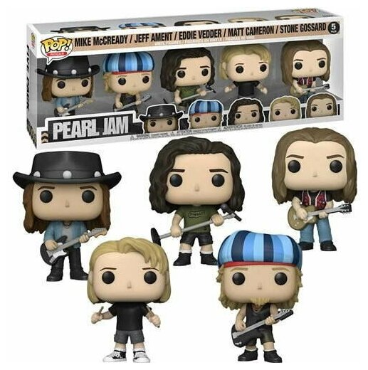 Фигурки Funko Pop! Rocks: Pearl Jam - 5 pack