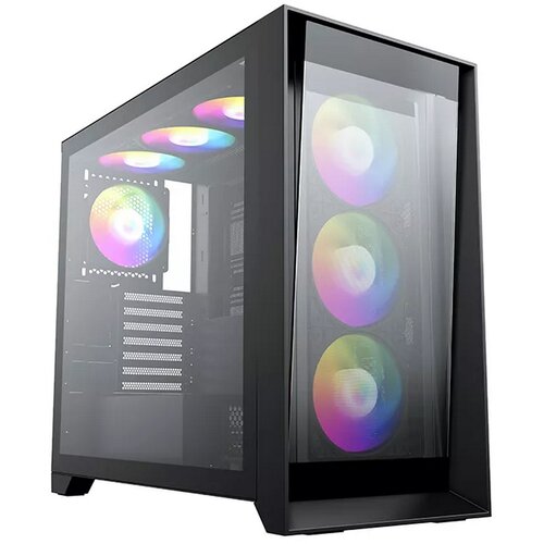 Компьютерный корпус ACD AH-TC1GC black cooler master masterbox 520 u3x1 u3 1type cx1 audio argb fanx3 front tg panel