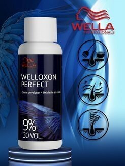 Wella Professionals Окислитель Welloxon Perfect 30V 9,0%, 1000 мл (Wella Professionals, ) - фото №6