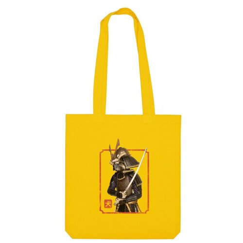Сумка шоппер Us Basic, желтый printio сумка мопсы герои pug group