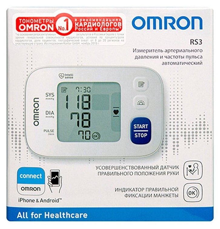 Тонометр Omron RS3