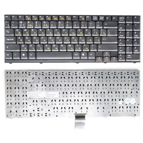 Клавиатура для ноутбука DNS D900 D27 D70 D470 M590 Roverbook V751 MP-03753SU-4305L 80-D87P0-280-1 MP-03753SU-4301