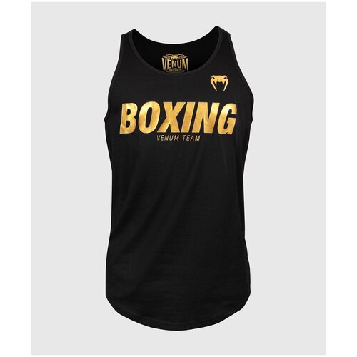 Майка VENUM BOXING VT - черный / золотой - Venum - Черный - 44-XS