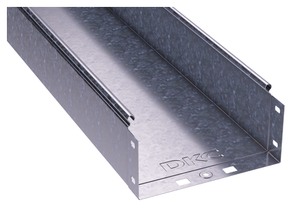 Лоток листовой неперфорированный 300х100 L3000 сталь 0.8мм DKC 35104 (3 м.)