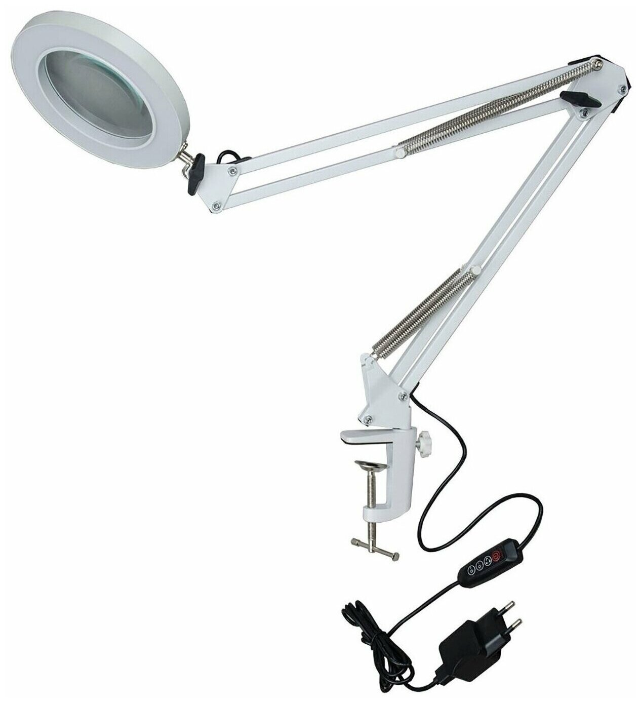 Настольная светодиодная лампа Uniel White/LED/300Lm/2700-5500K/Dimmer/X5 TLD-568 UL-00007386 .