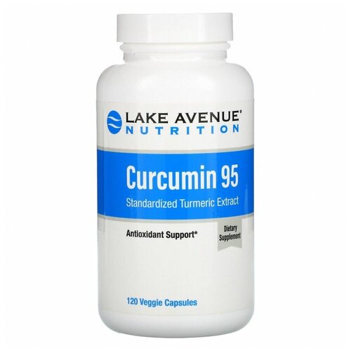 Lake Avenue Nutrition Curcumin 95 (Куркумин) 500 мг 30 капсул