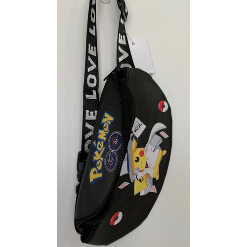 фото Детская сумка на пояс/сумка через плечо для детей/ детская сумка с пикачу нет бренда