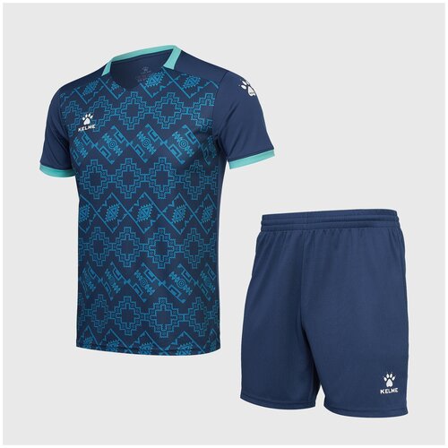 Комплект формы Kelme Football Set 8151ZB1006-000, р-р XXL, Черный