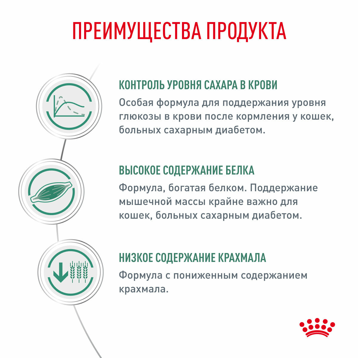 Royal Canin Diabetic (Диабетик) Корм для взрослых кошек при сахарном диабете, сухой диетический, 1,5 кг