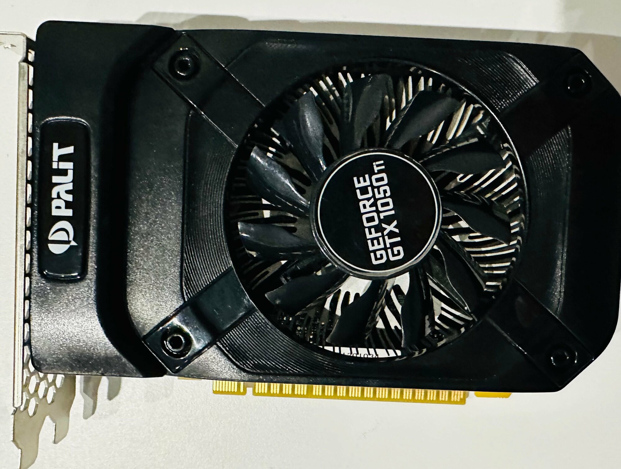 Видеокарта Palit GeForce GTX 1050 Ti StormX 4GB (NE5105T018G1-1076F)