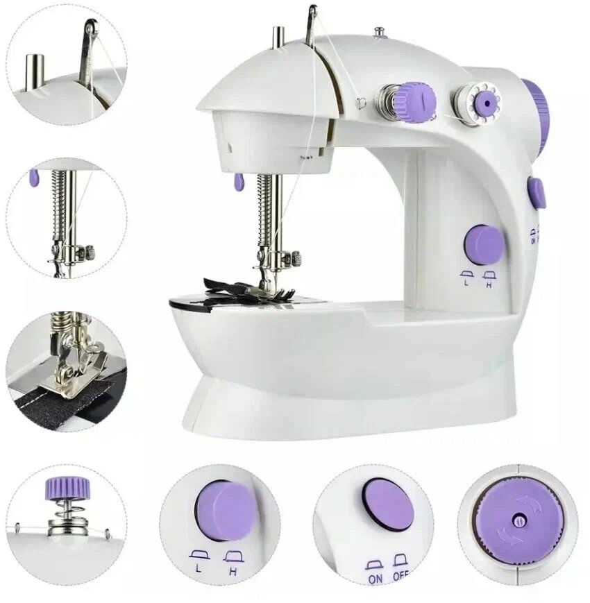 Мини швейная машинка - Mini Sewing Machine - фотография № 5