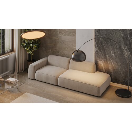 Диван модульный 235х105х70 бежевый
