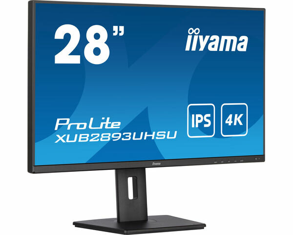 Монитор Iiyama 28" ProLite черный