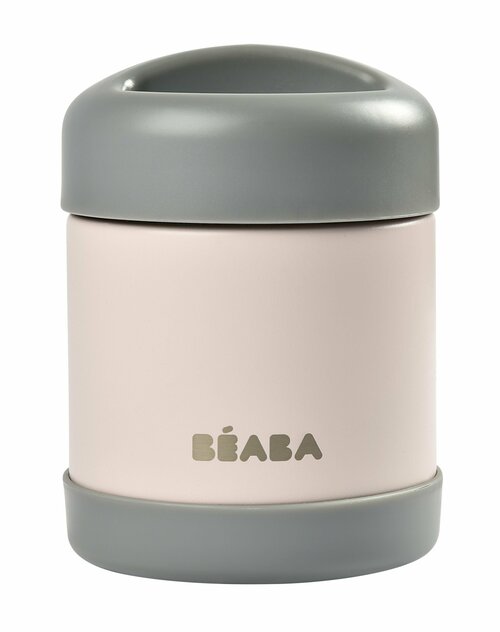 Термоконтейнер 300 мл BEABA THERMO-PORTION INOX, термос для еды, супа, детского питания, термо контейнер с широким горлом