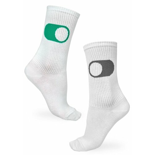 фото Носки , размер 41-46, белый art.lebedev