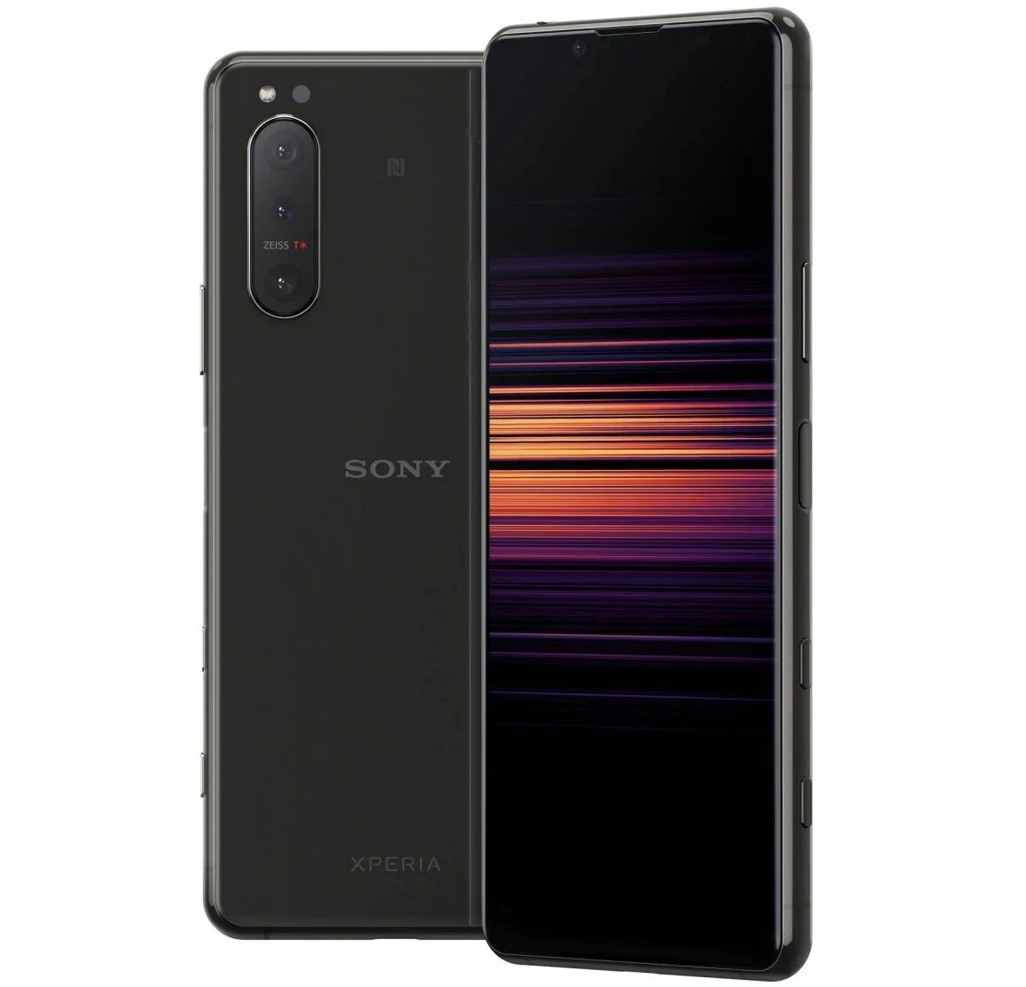 Sony Xperia 5 II 5ii, 6,1 дюйма, 8 ГБ + 128 ГБ, 256 Гб ПЗУ, телефон стандарта Android, 12 МП * 3, Восьмиядерный процессор Snapdragon 865