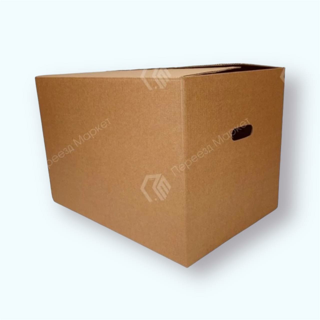 Картонные коробки №11 Т-24 60х40х40 см. с ручками, 10 шт. Очень прочные! — фото 1