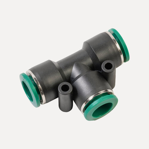 Изображение товара GARWIN PRO 808550-T-12-12-12 Фитинг цанговый Т-тройник 12 мм, с уплотнением, пластм. корпус