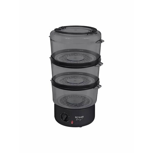 Пароварка мантоварка STINGRAY ST-FS752A черный жемчуг 2467₽