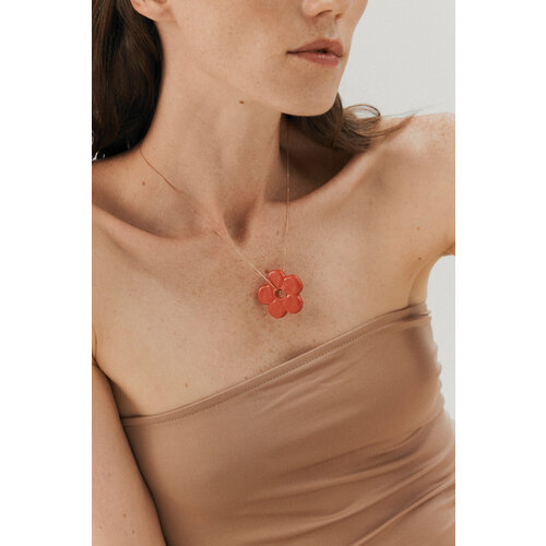 Колье ZOTOV A & Y JEWELLERY, керамика, красный