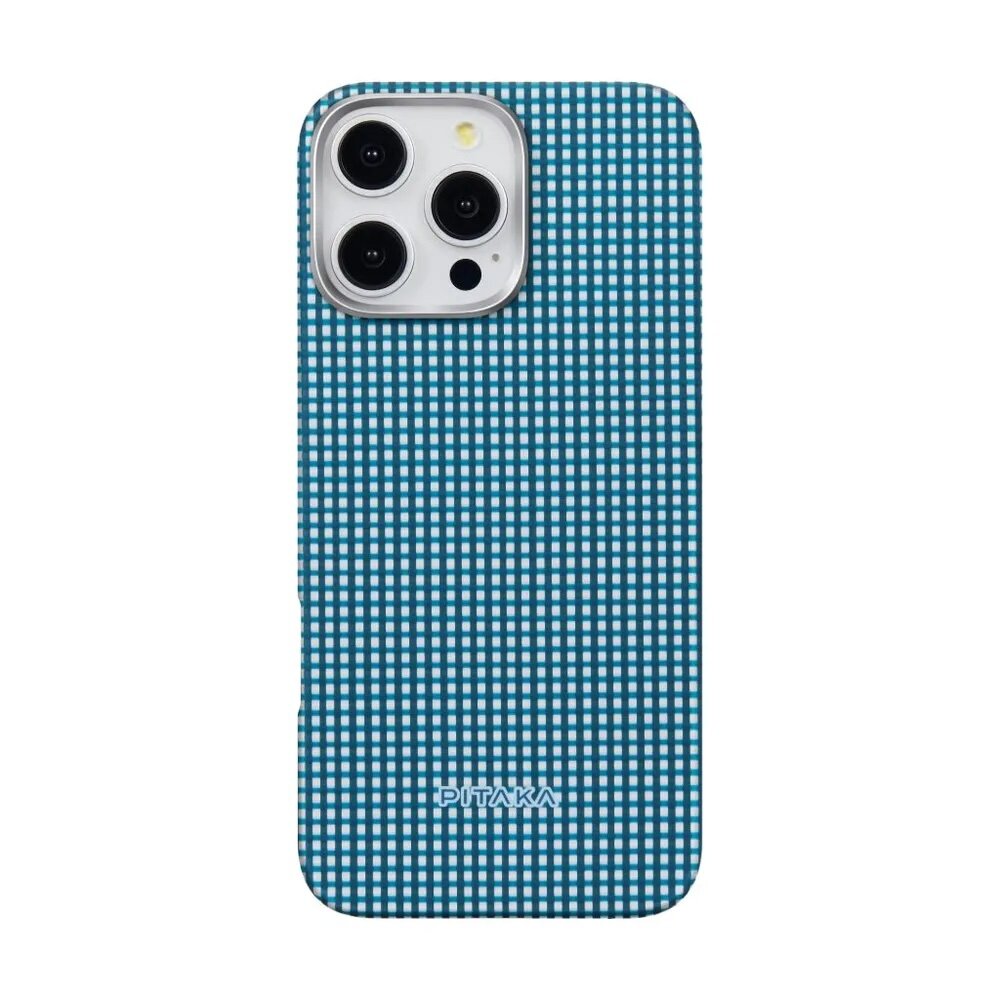 Чехол PITAKA Ultra-Slim Case для iPhone 16 Pro Max 6.9", цвет синий (Ocean Blue)