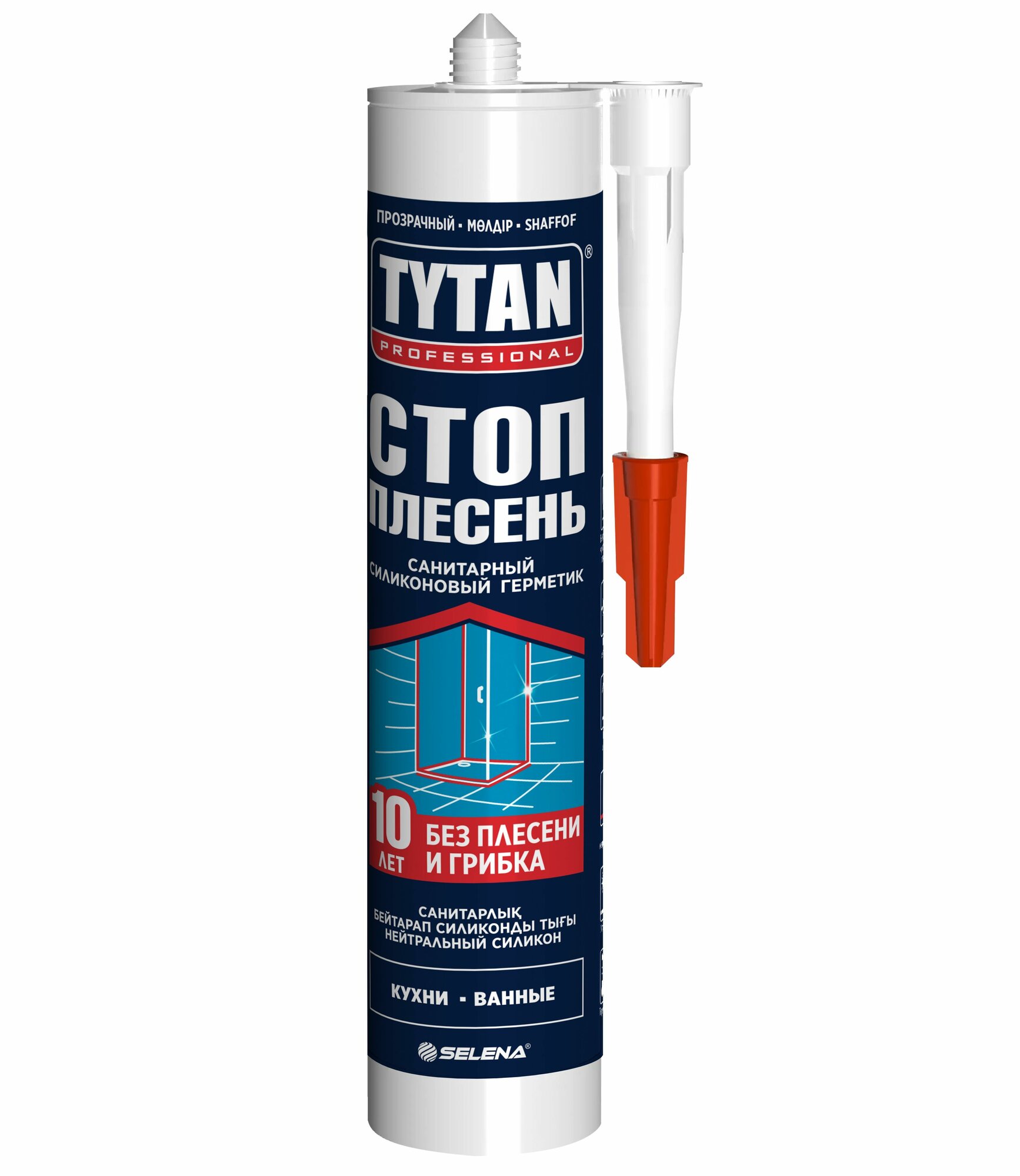 Tytan Professional Герметик санитарный силиконовый стоп плесень белый