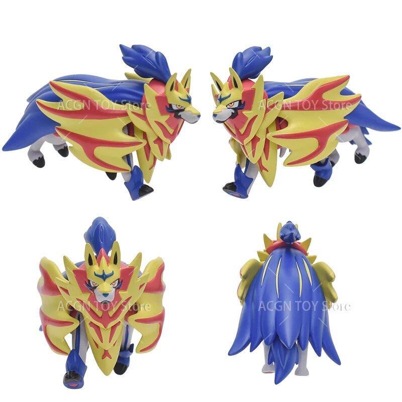Фигурки Pokemon TAKARA TOMY Zacian Zamazenta Reshiram Arceus Lunala Rayquaza Giratina Zygarde Palkia Kyogre — фото 1