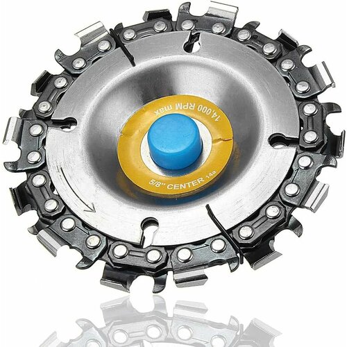 Цепной диск для шлифовальной машины YB 4 дюйма 14 зубов, Серебристый, 100 мм, 16 мм