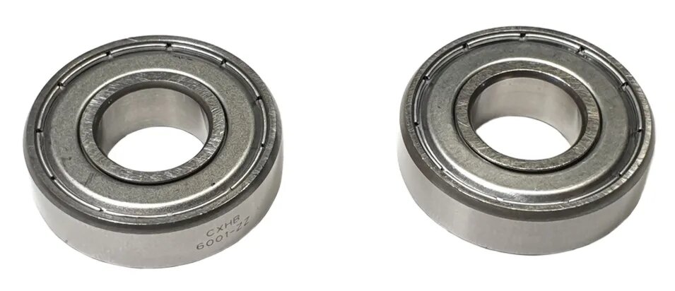Радиальный шариковый подшипник W 6001-2RZ SKF (пара) для мотоциклов