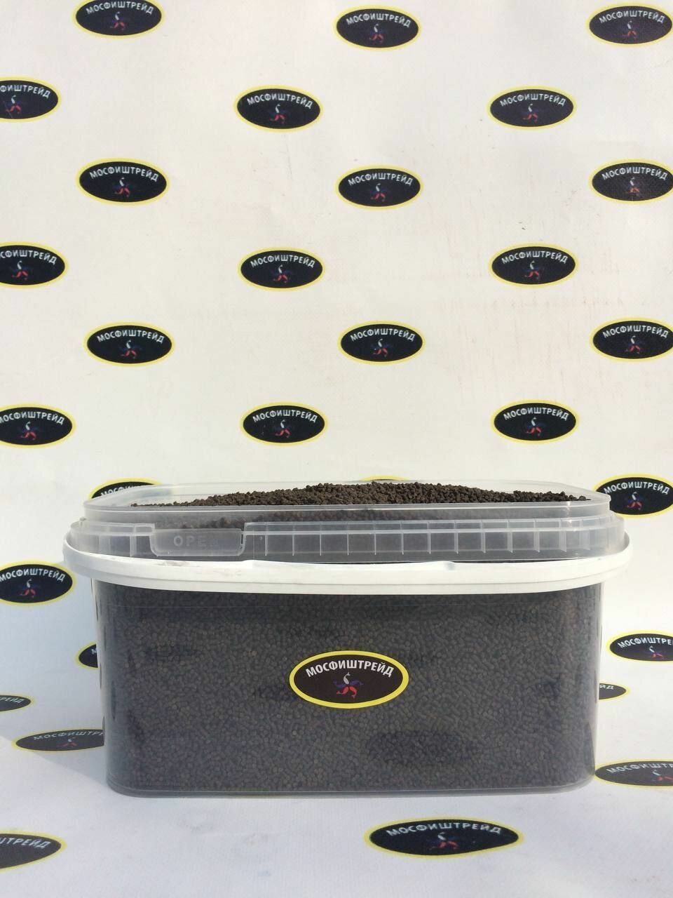 РусМодус Фид  RUSMODUS FEED  2мм  3 3л  ведро   тонущий корм для форели и донных рыб