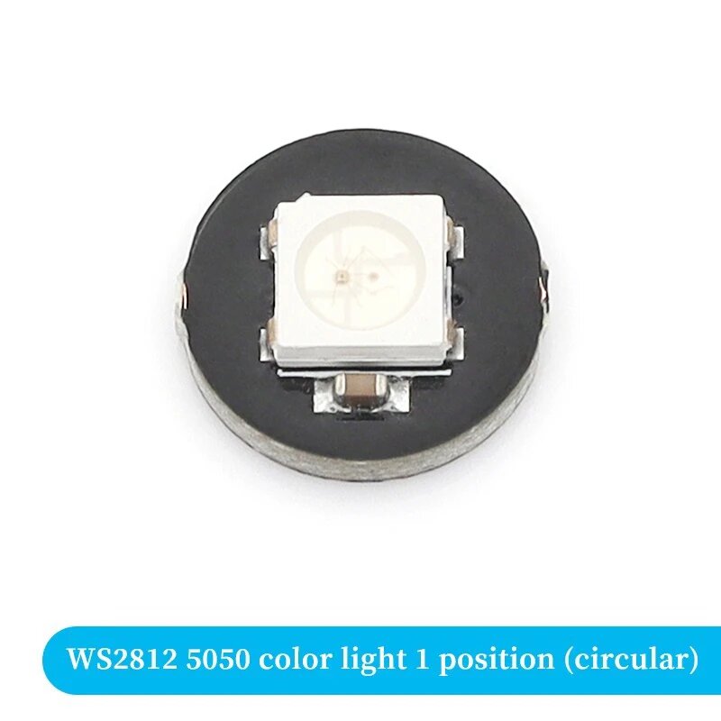 5V 1Bit 3 4Bit 7 8Bit 9 12Bit 16Bit 24Bit 32Bit 64 Bits WS2812 5050 RGB LED Ring Lamp Light + Integrated Drivers For Arduino Diy, Rotundity 1Bits