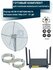 Мобильный интернет усилитель 4G на дачу для дома роутер Wi-Fi с п...