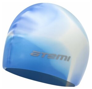 Шапочка для плавания Atemi, мультиколор, силикон, MC206