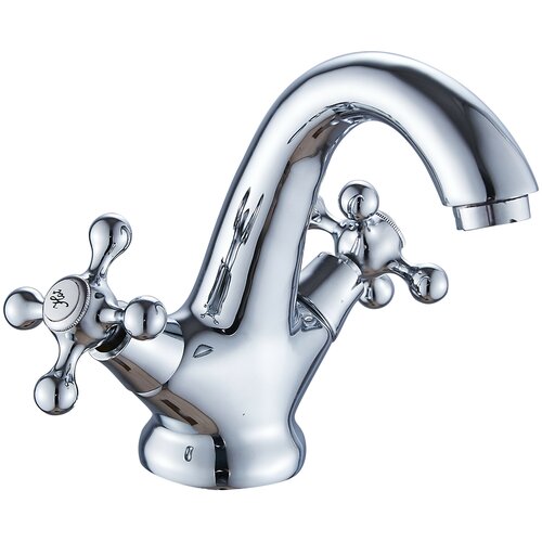 Смеситель для раковины двухрычажный Maxonor MN1019