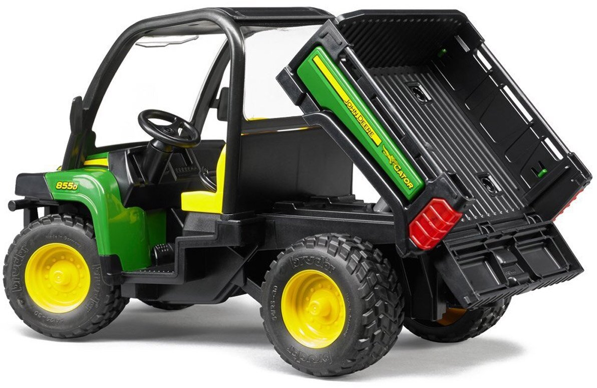 Bruder John Deere Gator XUV 855D с фигуркой водителя - фото №7