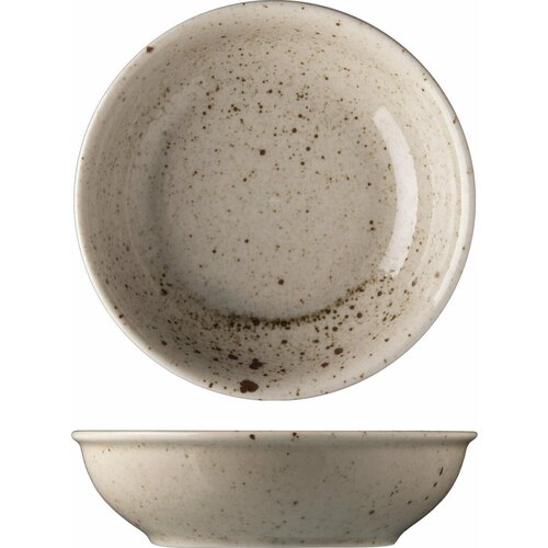 Салатник Lilien Austria Лайфстиль 200мл 130х130х40мм фарфор бежевый 1830₽