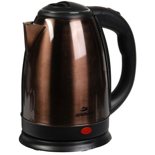 Добрыня Чайник электрический Добрыня DO-1224C металл 18 л 1800 Вт коричневый 227700₽