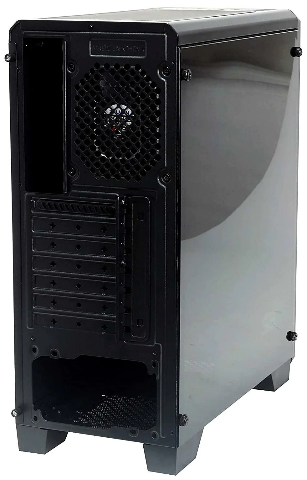 Корпус ATX Zalman черный, без БП, боковая панель из закаленного стекла, USB 3.0, 2*USB 2.0, audio - фото №3