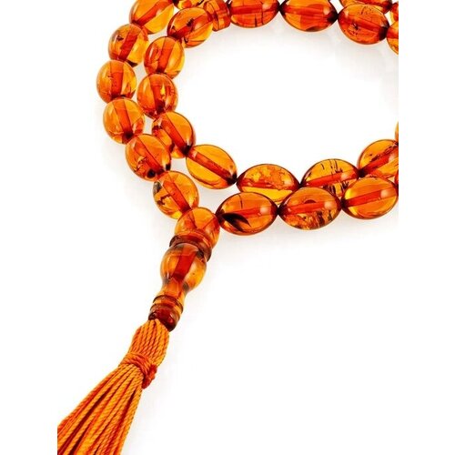 фото Браслет-нить, янтарь, 10 шт., размер 38 см, размер one size amberhandmade