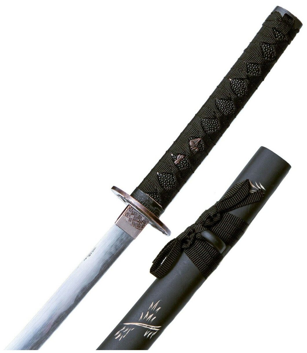 Катана сувенирная Kuroi, японский самурайский меч ArtSteel, сталь 420, длина лезвия 695 мм - фотография № 6