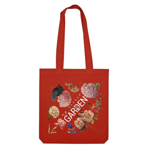 фото Сумка «secret garden» (красный) us basic