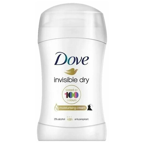 Антиперспирант Invisible Dry Невидимый стик антиперспирант 40 мл dove invisible dry