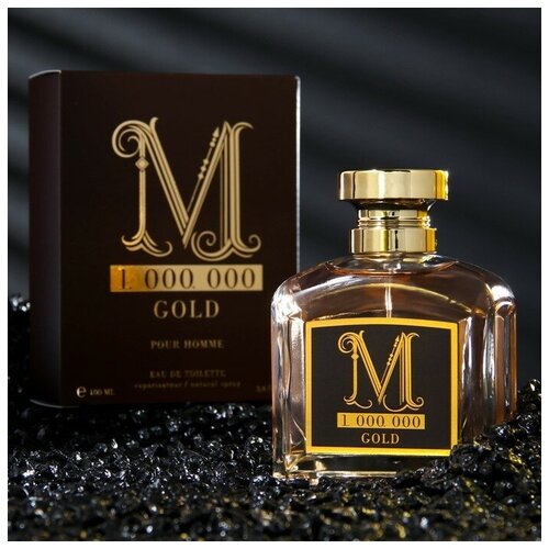 Neo Parfum Туалетная вода мужская Million Gold, 100 мл neo parfum туалетная вода мужская класик million gold 100 мл