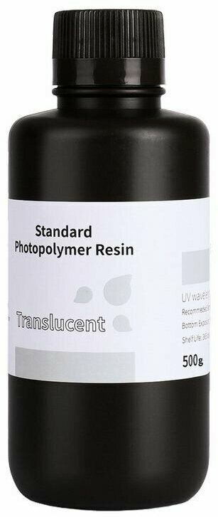 Фотополимер Elegoo Standard Resin Прозрачный 0.5 л