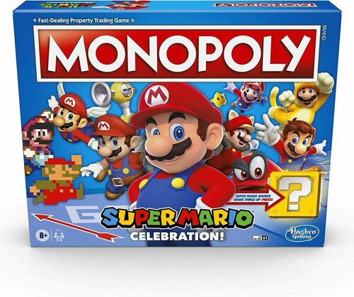 Настольная игра Monopoly Super Mario Монополия Супер Марио